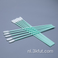 Directe Cleanroom-wattenstaafjes met lange stick met schuimpunt